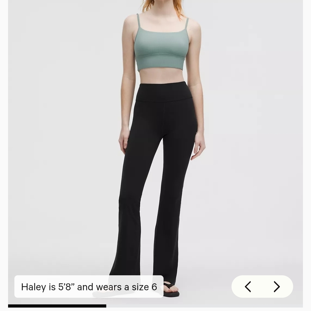 Lululemon High Rise Nulu Groove Pants